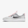 Nike Sb Nyjah Free 2 Skate Shoes In Neutral Grey,white,bright Crimson,black