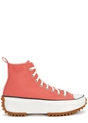 CONVERSE RUN STAR HIKE ROSE CANVAS HI-TOP SNEAKERS,4048916