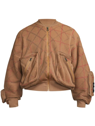 Nike X Undercover Knit Ma-1 Bomber Jacket In Schwarz | ModeSens