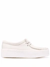 Clarks Originals Wallabee Lace-up Loafers In Neutrals