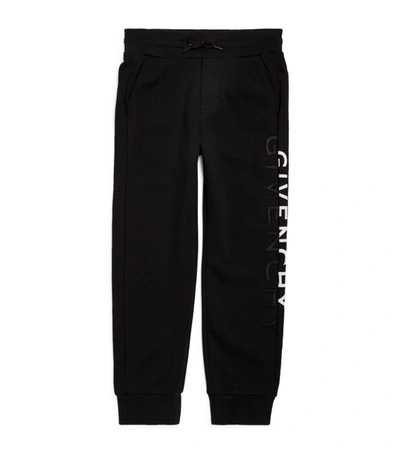 Givenchy Kids Logo Sweatpants (4-14 Years) In Black