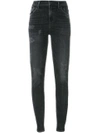 CITIZENS OF HUMANITY CITIZENS OF HUMANITY HIGH WAISTED SKINNY JEANS - GREY,155973411518135