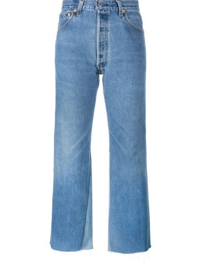 Re/done 'leandra' Jeans  In Blue