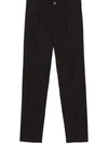 BURBERRY TAILORED WOOL-BLEND TROUSERS