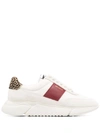 Axel Arigato Genesis Mixed Leather Retro Runner Sneakers In Neutrals