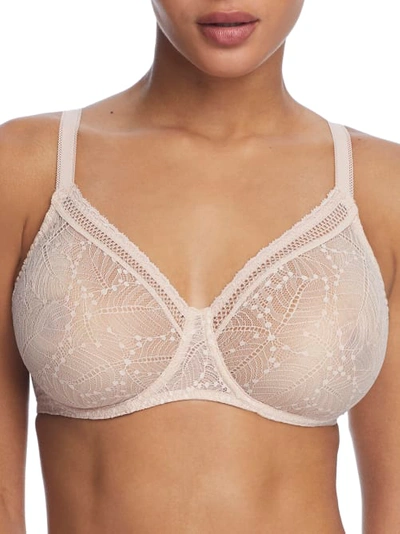 Simone Perele Comete Molded Underwire Bra In Pinky Sand