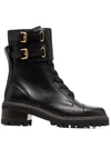 SEE BY CHLOÉ MALLORY LEATHER BOOTS