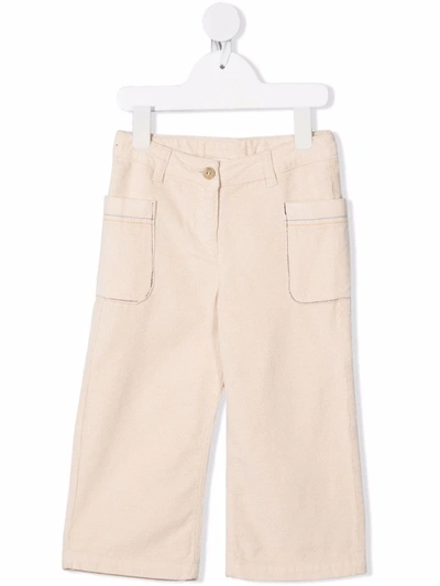 Knot Mana Straight-leg Trousers In Neutrals