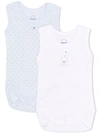 ABSORBA TWO-PACK COTTON BABYGROWS