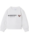 BURBERRY THOMAS BEAR LOGO-PRINT SWEATSHIRT