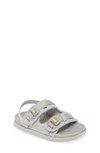 Native Shoes Kids' Davis Water Friendly Sandal In Pigeon Grey