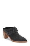 Dolce Vita Women's Serla High Heel Mule In Anthracite Suede