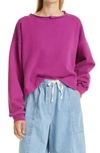 Rachel Comey Mingle Sweatshirt In Raspberry In Raspberry