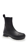 Stella Mccartney Trace Chelsea Boot In Black-white