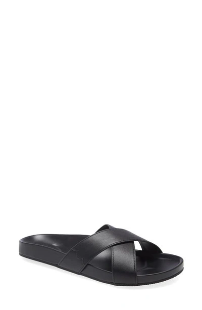 Birdies Robin Slide Sandal In Black