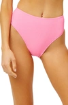 Frankies Bikinis Jenna Bikini Bottoms In Pink Punch