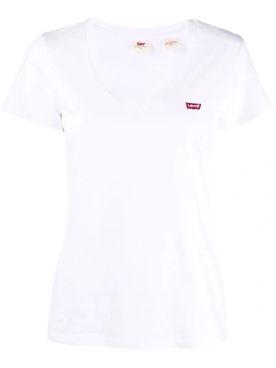 LEVI'S PERFECT V-NECK COTTON T-SHIRT