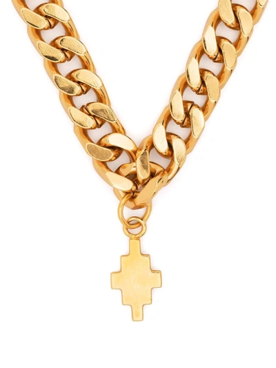 Marcelo Burlon County Of Milan Logo-pendant Necklace In Gold