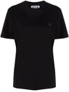 Golden Goose Cotton T-shirt With Iconic Frontal Star In Black
