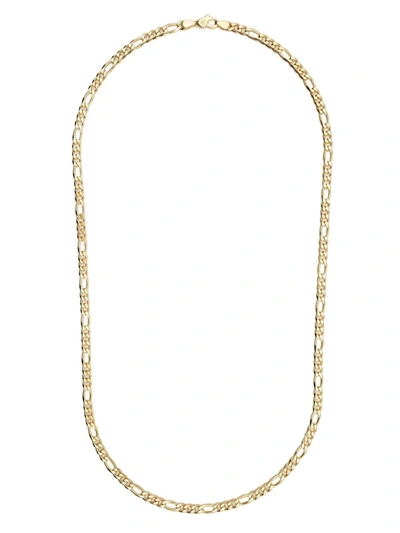 Tom Wood Bean Gold-plated Sterling Silver Chain Necklace In 金色