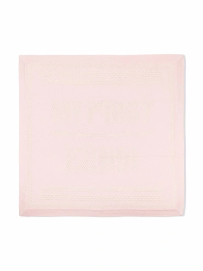 Fendi 'my First ' Blanket In Pink