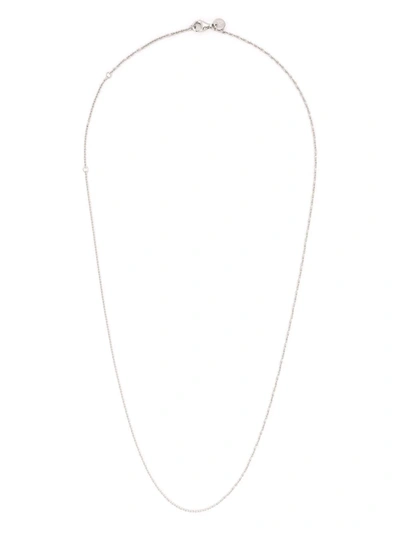 Tom Wood Rhodium-plated Sterling Silver Rolo Chain