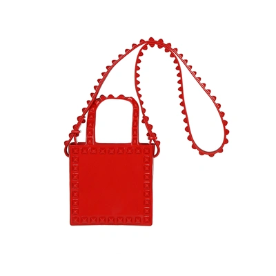 Carmen Sol Alice Mini Shoulder Bag In Red