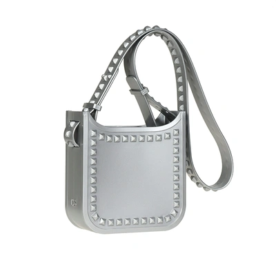 Carmen Sol Lisa Small Crossbody In Silver