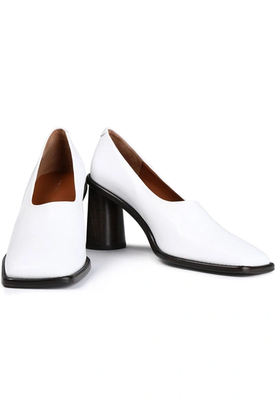 Rejina Pyo Dani Leather Pumps In White