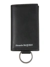 ALEXANDER MCQUEEN ALEXANDER MCQUEEN LOGO STAMP BIFOLD KEY HOLDER