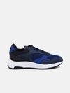 Hogan Hyperlight Trainers In Blue Leather In Blue