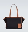 LOEWE CUSHION SMALL CANVAS TOTE,P00562754