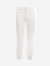 J Brand Arkin Cotton-blend Sateen Track Pants In White