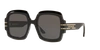 Dior Signature S1u 55mm Oversized Square Acetate Sunglasses In Black