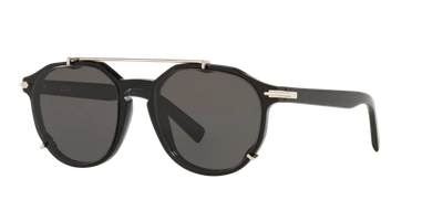 Dior Man Sunglass Blacksuit Ri In Mblksmkmr