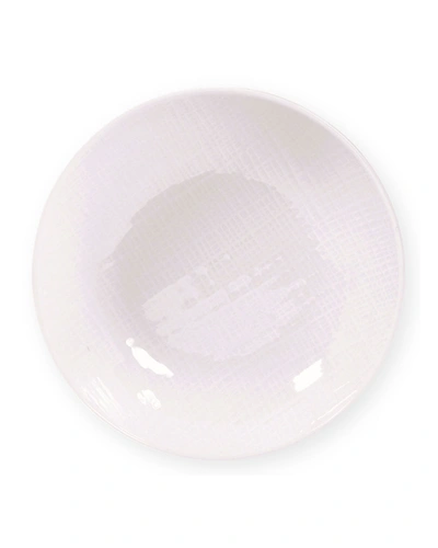 Bernardaud Organza White Coupe Soup Plate