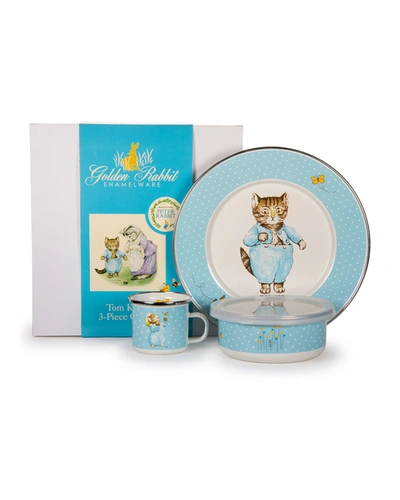 Golden Rabbit Kid's Tom Kitten 3-piece Dinnerware Set