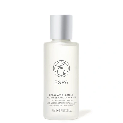 Espa Bergamot And Jasmine No Rinse Hand Cleanser 75ml