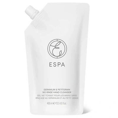 Espa Geranium And Petitgrain No Rinse Hand Cleanser 400ml