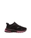 Givenchy Men's Giv 1 Transparent-sole Runner Sneakers In Black