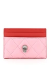 ALEXANDER MCQUEEN ALEXANDER MCQUEEN SKULL QUILTED CARD HOLDER