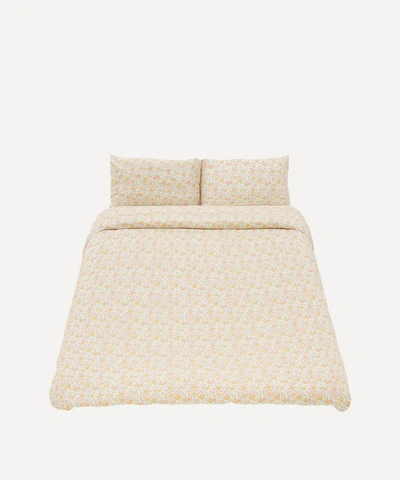 Coco & Wolf Felicite Double Duvet Cover Set In Orange