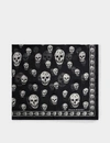 Alexander Mcqueen Foulard In Black Silk In Black