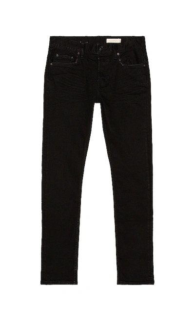 Allsaints Cigarette Skinny In Jet Black