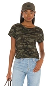 Sanctuary The Perfect Camo Linen Tee In Mother Nature Camo
