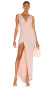 Katie May Sugar Stick Gown In Blush