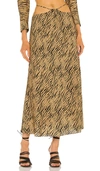 JONATHAN SIMKHAI SHILOH STRAP DETAIL SKIRT,JSKI-WQ13