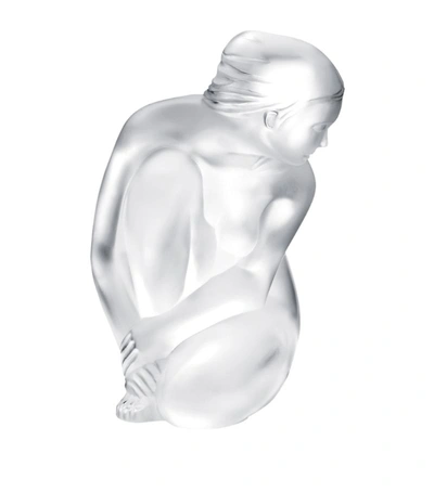 Lalique Small Crystal Venus Sculpture In Multi