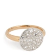 POMELLATO ROSE GOLD AND DIAMOND SABBIA RING,16920809