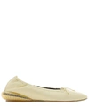 LANVIN LANVIN WOMEN'S BEIGE OTHER MATERIALS FLATS,BAOB01NAPAE21803 38